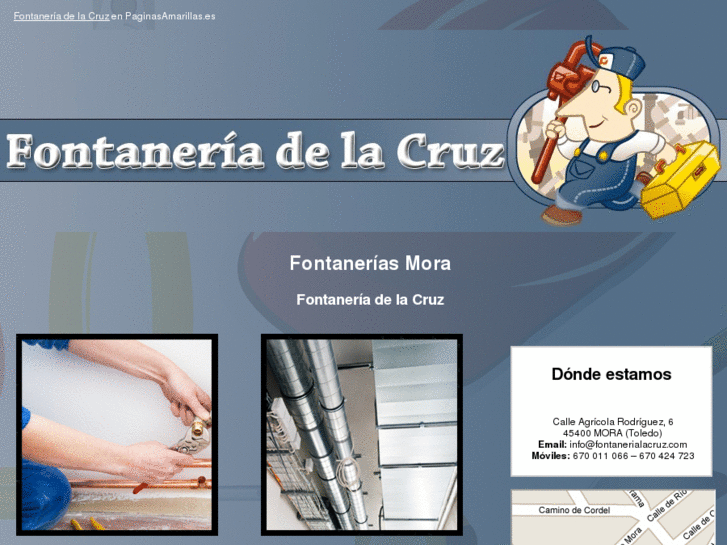 www.fontanerialacruz.com