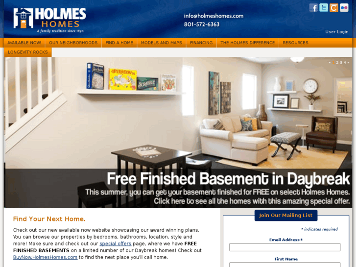 www.holmeshomes.com