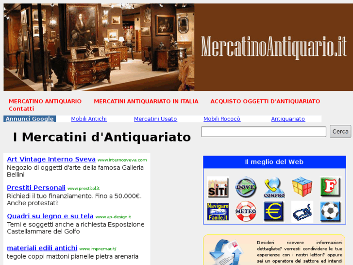 www.mercatinoantiquario.it