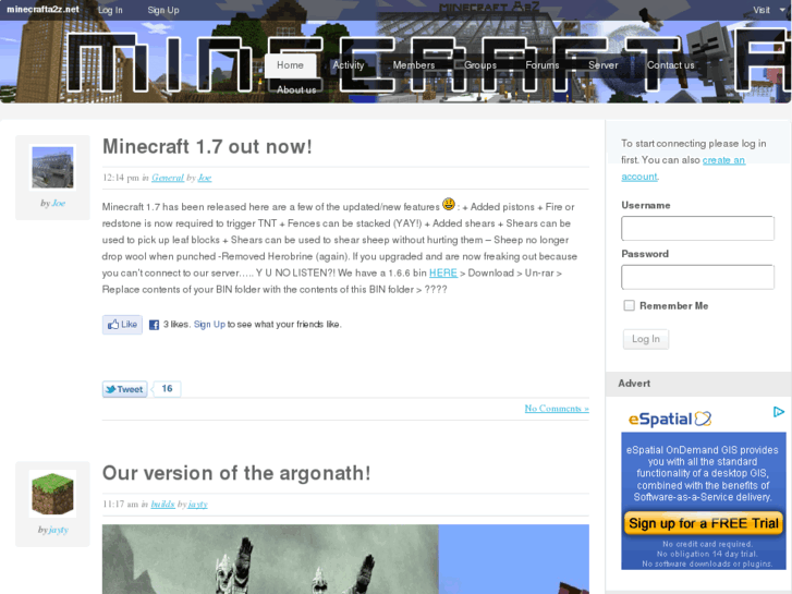 www.minecrafta2z.net