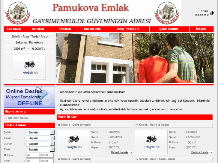 www.pamukovaemlak.com