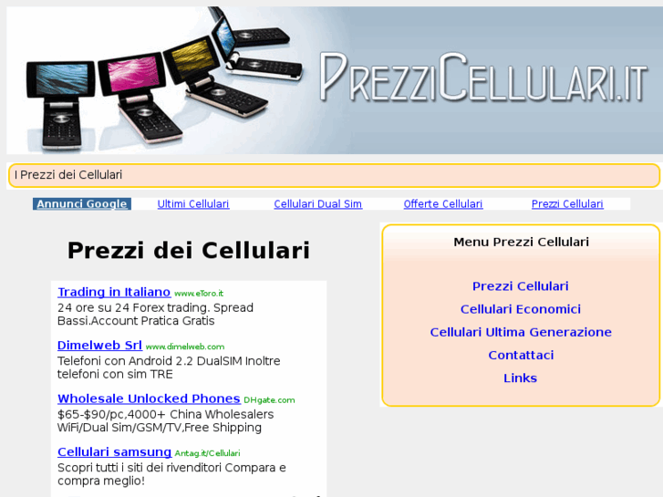 www.prezzicellulari.it