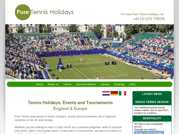 www.puretennisholidays.com