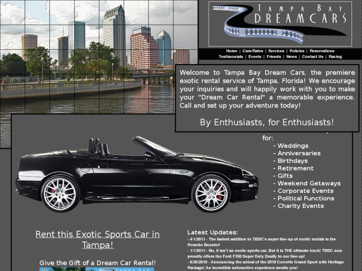 www.tampabaydreamcars.com