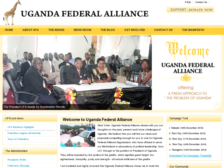 www.ugandafederalalliance.com