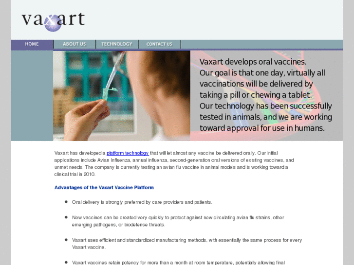 www.vaxart.com