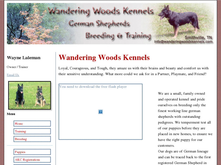 www.wanderingwoodskennels.com