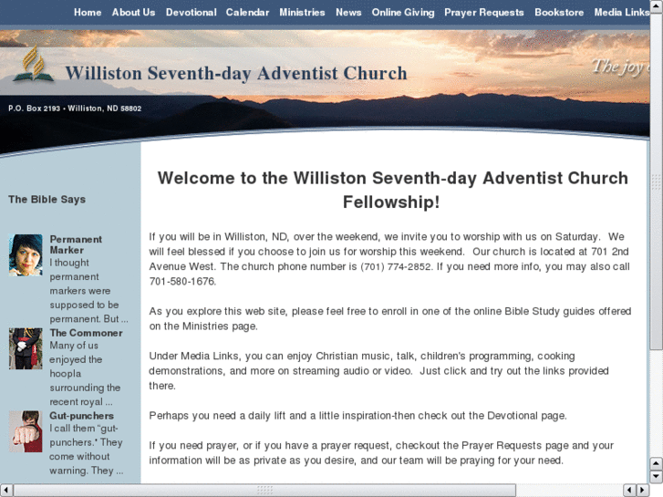 www.willistonadventist.com