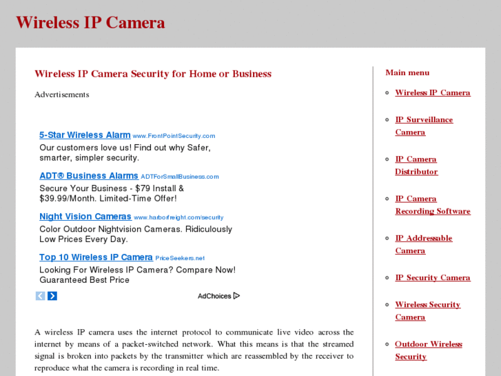 www.wireless-ip-camera.net