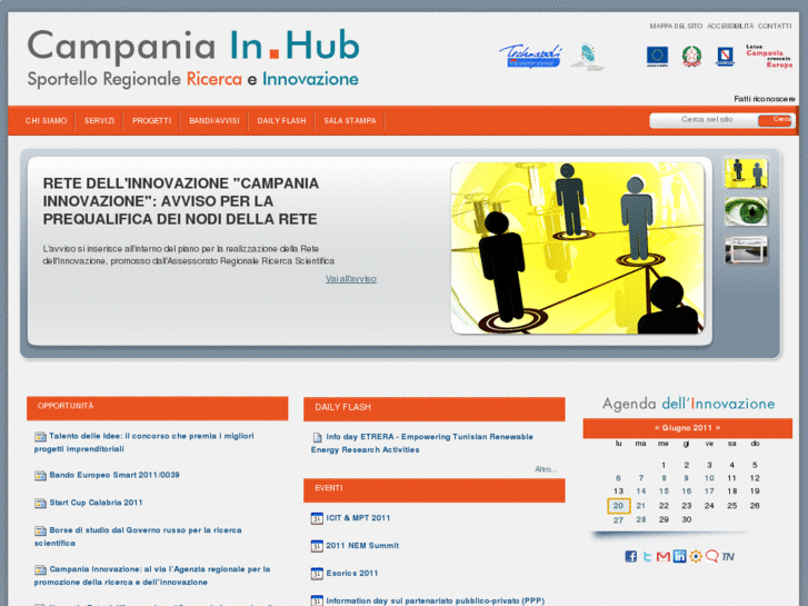 www.campaniainhub.it