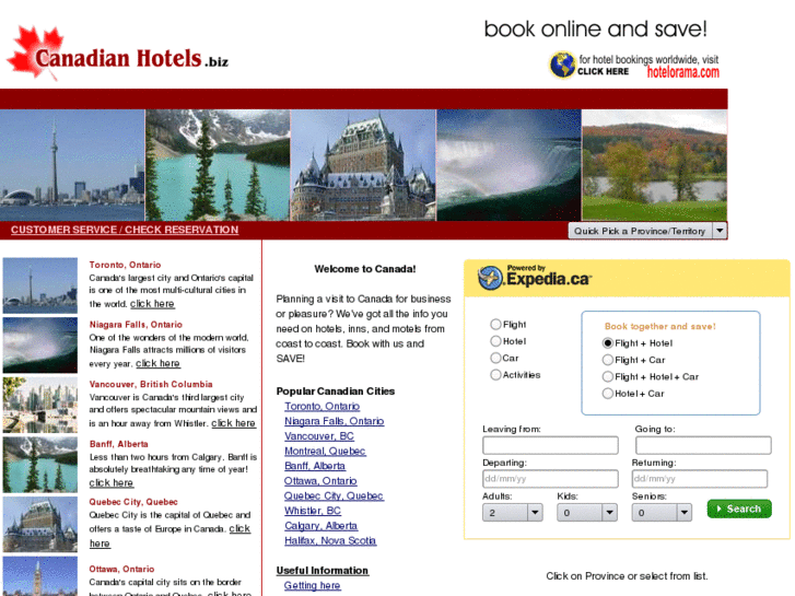 www.canadianhotels.biz