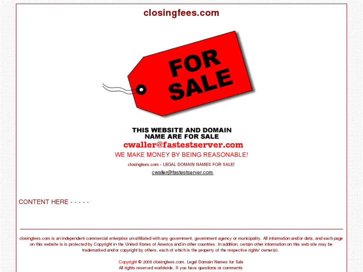 www.closingfees.com