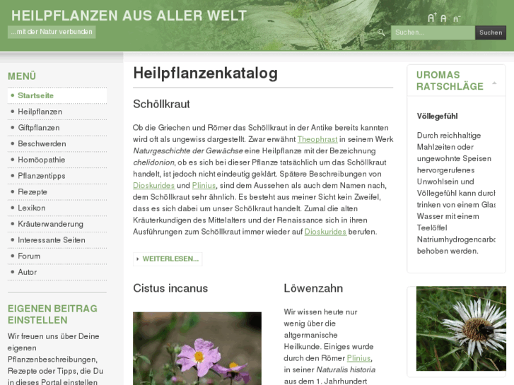 www.heilpflanzenkatalog.net