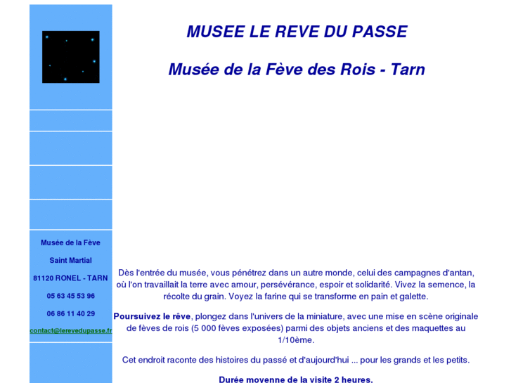 www.lerevedupasse.fr