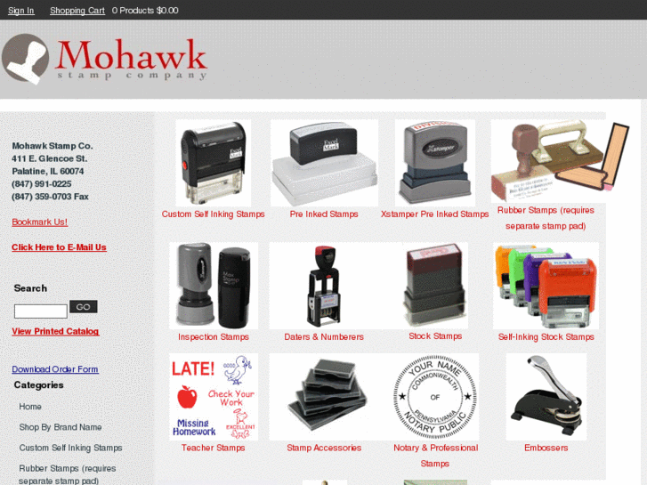 www.mohawkstamp.com