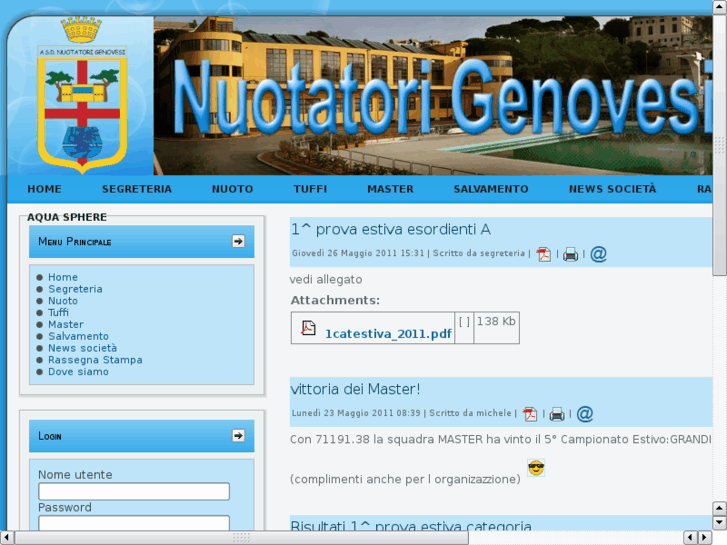 www.nuotatorigenovesi.it