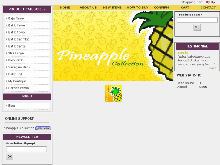 www.pineapplecollection.com