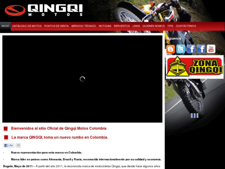 www.qingqi-motos.com