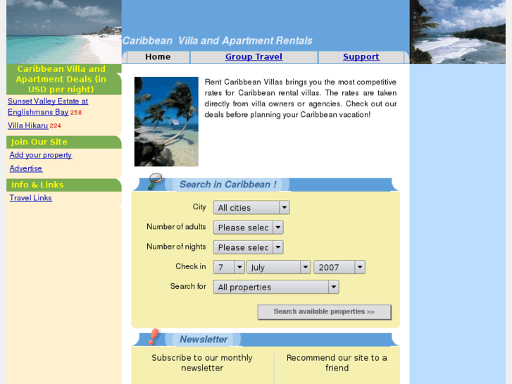 www.rentcaribbeanvillas.com