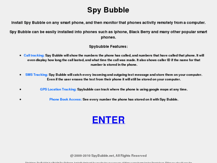 www.spybubble.net