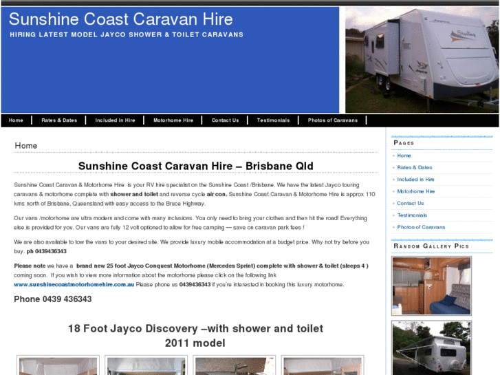 www.sunshinecoastcaravanhire.com.au