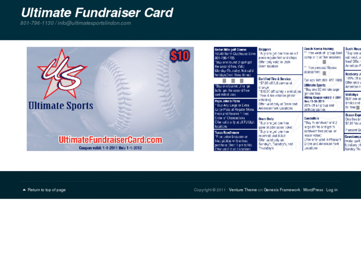 www.ultimatefundraisercard.com