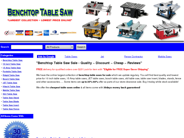 www.benchtoptablesaw.com