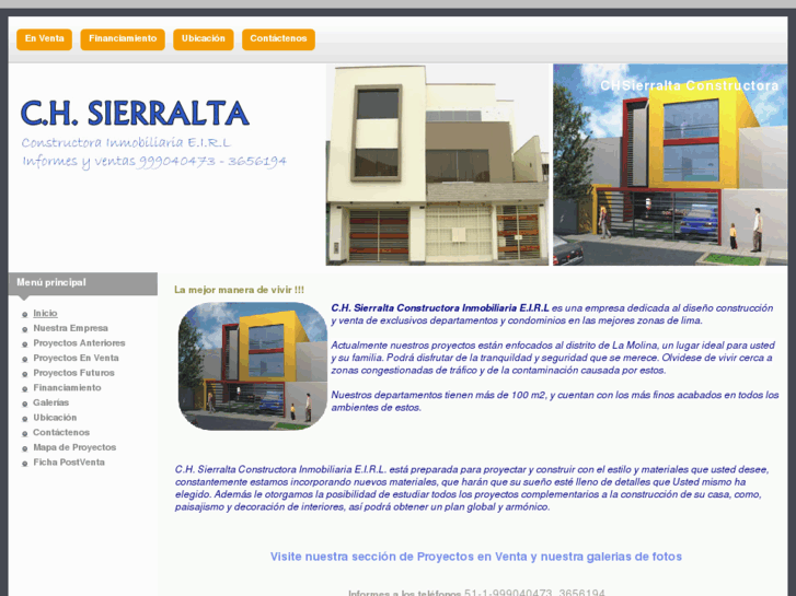 www.chsierralta-constructora.com