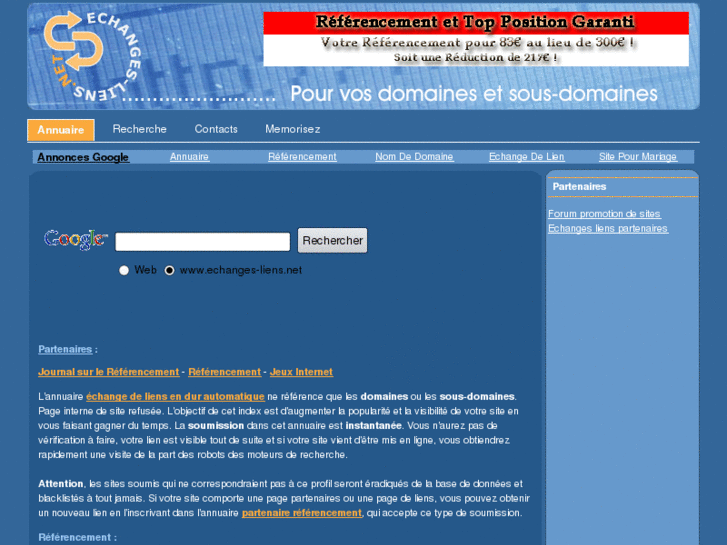 www.echanges-liens.net