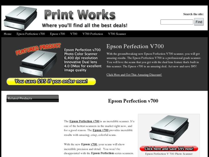 www.epsonperfectionv700.com