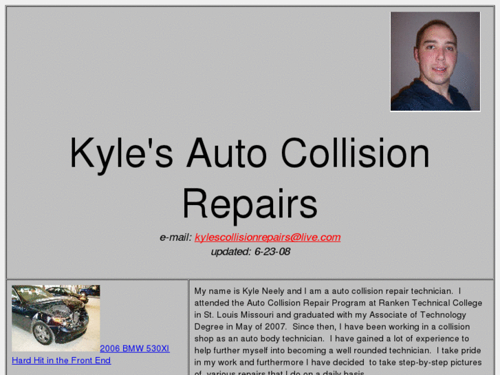 www.kylescollisionrepairs.com