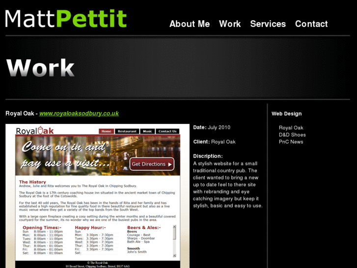 www.mattpettit.co.uk