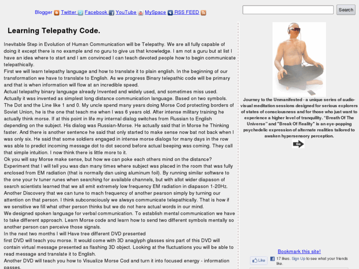 www.morsetelepathy.com