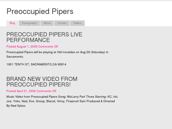 www.preoccupiedpipers.com