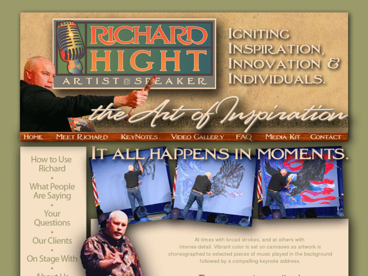 www.richardhightartist.com