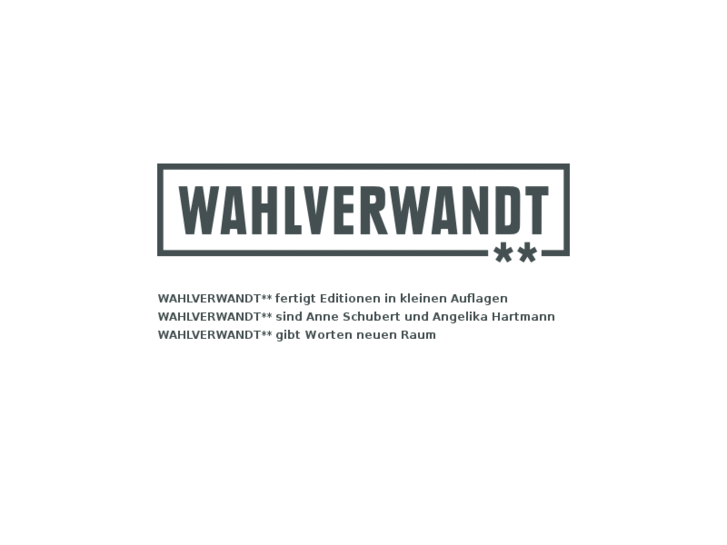 www.wahlverwandt.com