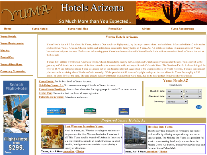 www.yumahotelsaz.com