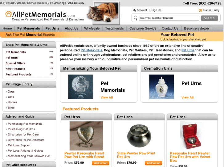 www.allpetmemorials.com