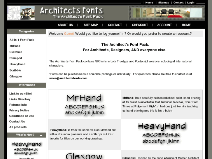 www.architectsfonts.com