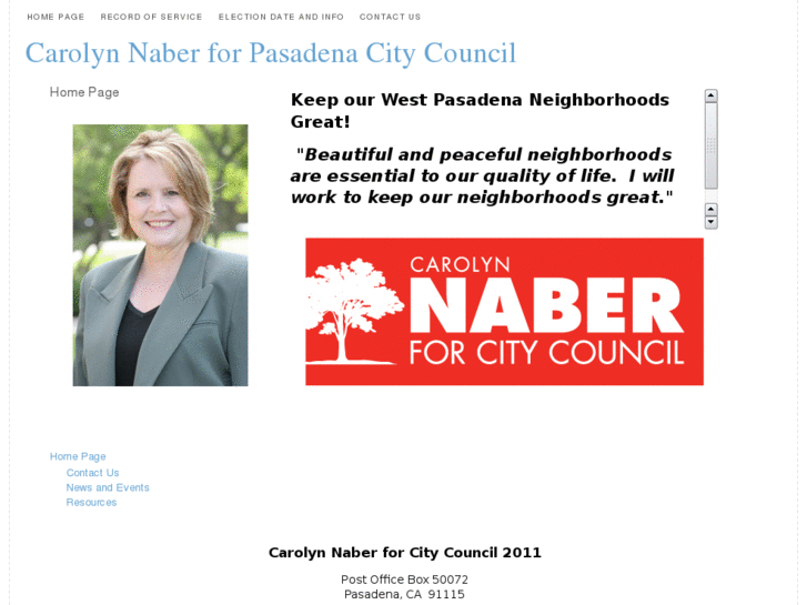 www.carolynnaberforcitycouncil2011.com