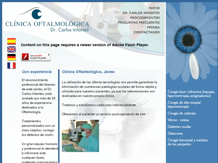 www.clinica-infantes.es