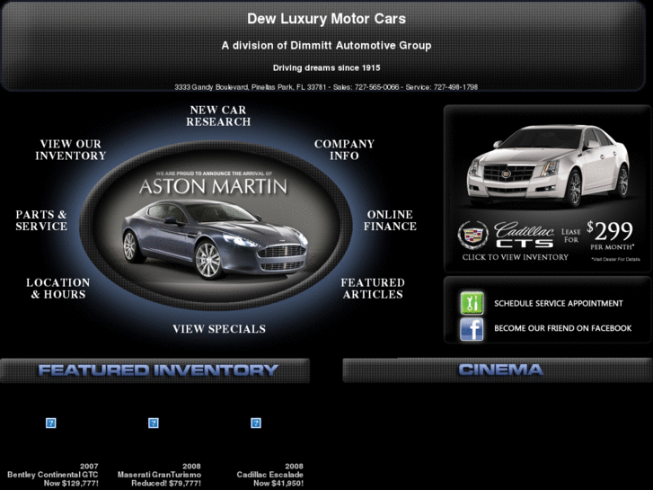 www.dewluxurymotorcars.com