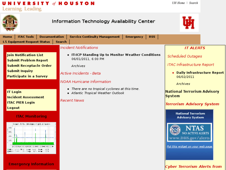 www.itac-uh-edu.info