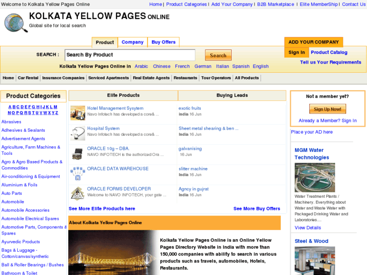 www.kolkatayellowpagesonline.com