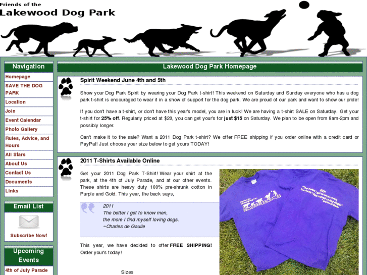 www.lakewooddogpark.com