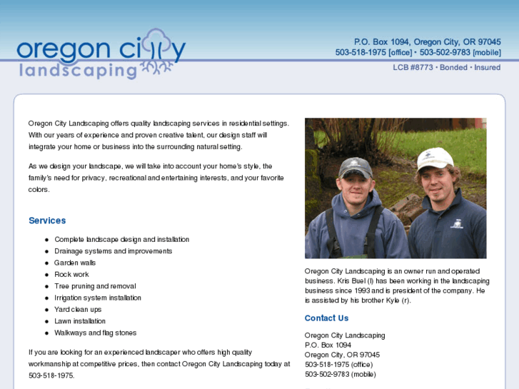 www.oregoncitylandscaping.com