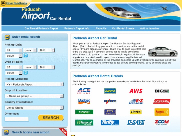 www.paducahairportcarrental.com