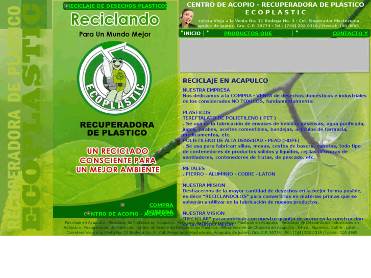 www.recuperadoraecoplastic.com