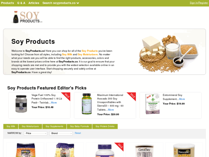 www.soyproducts.co