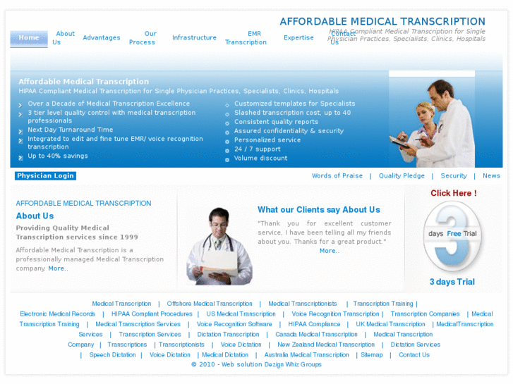 www.affordablemedicaltranscription.com